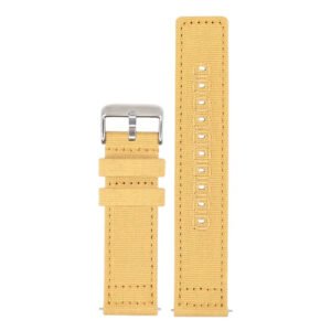 Pulseira Spoke Canvas - Amarela