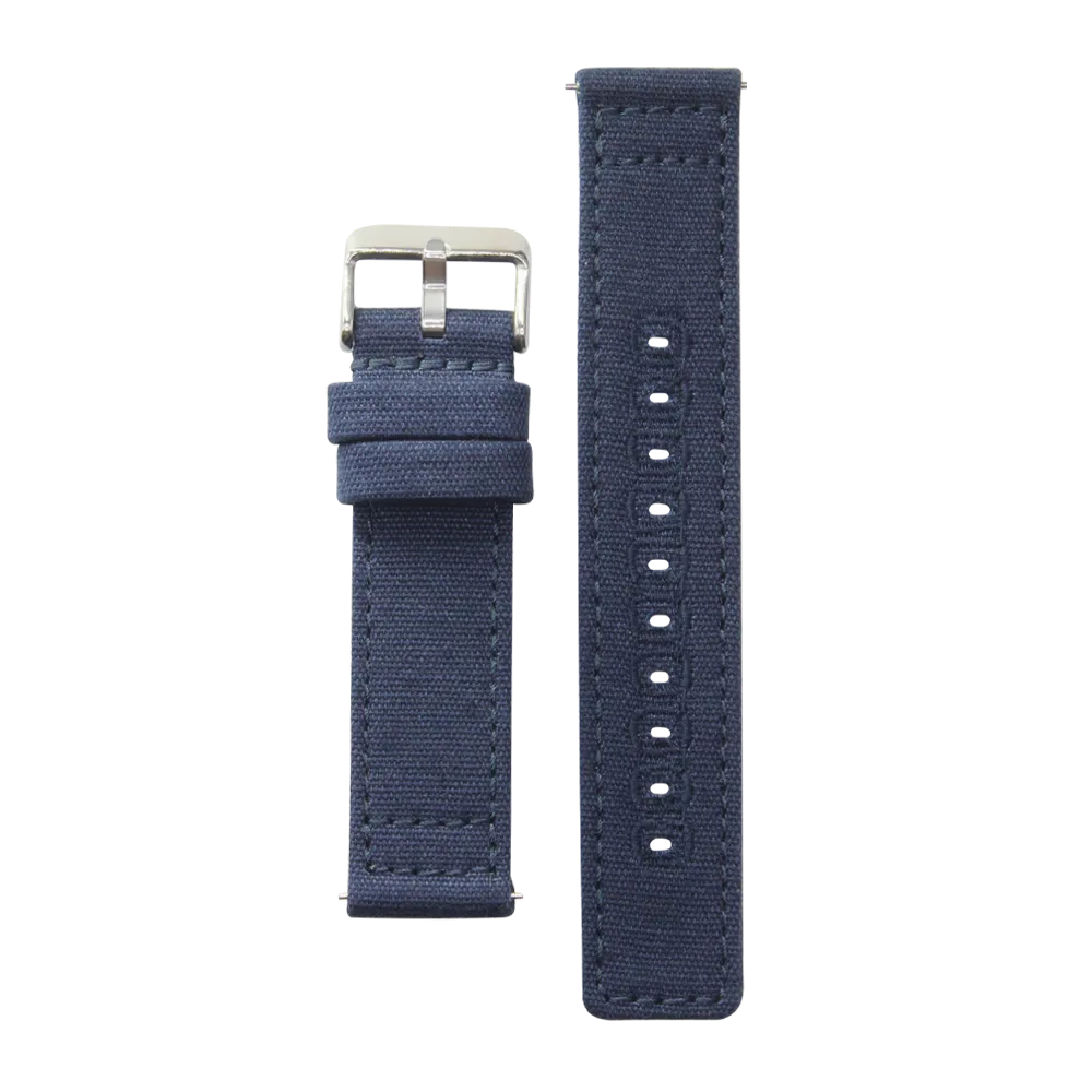 Pulseira Spoke Canvas - Azul Marinho