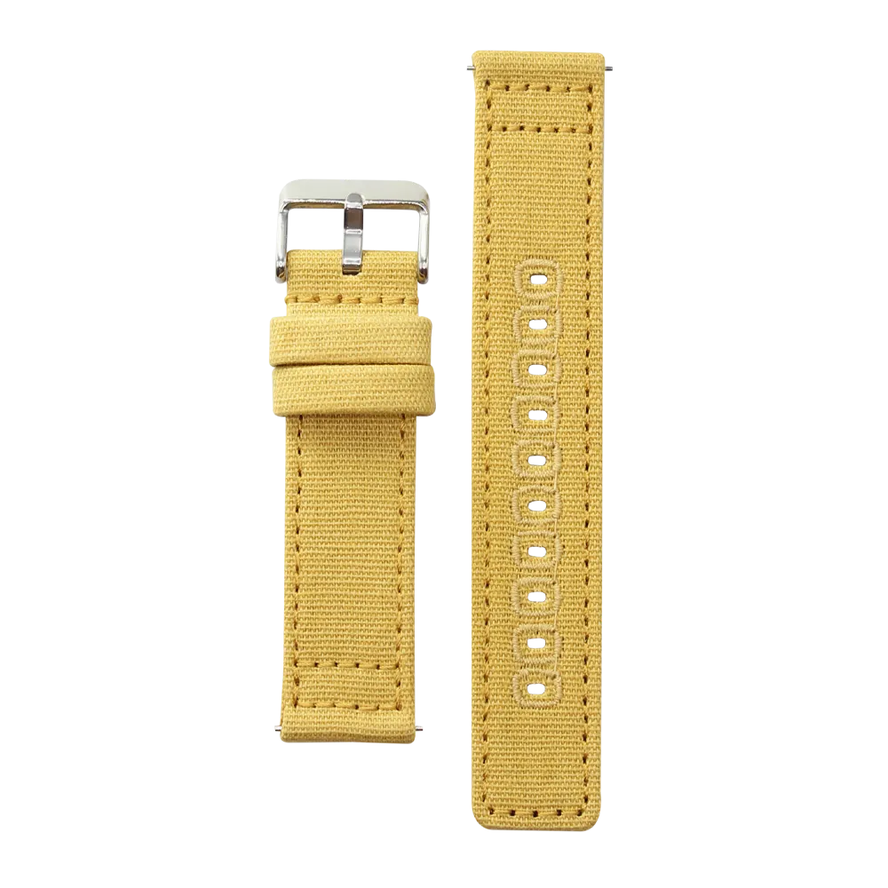 Pulseira Spoke Canvas - Amarela