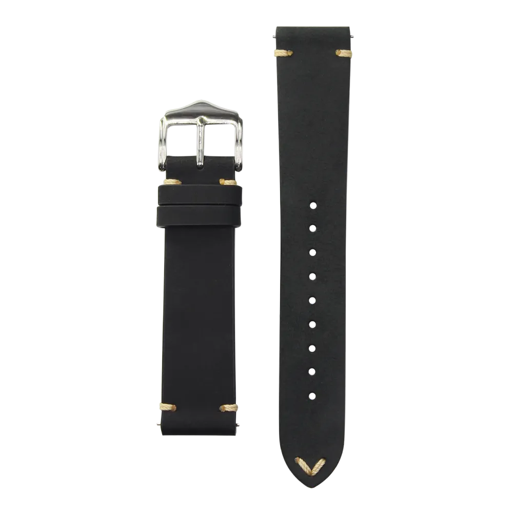 Pulseira Spoke Side-Stitch - Preta